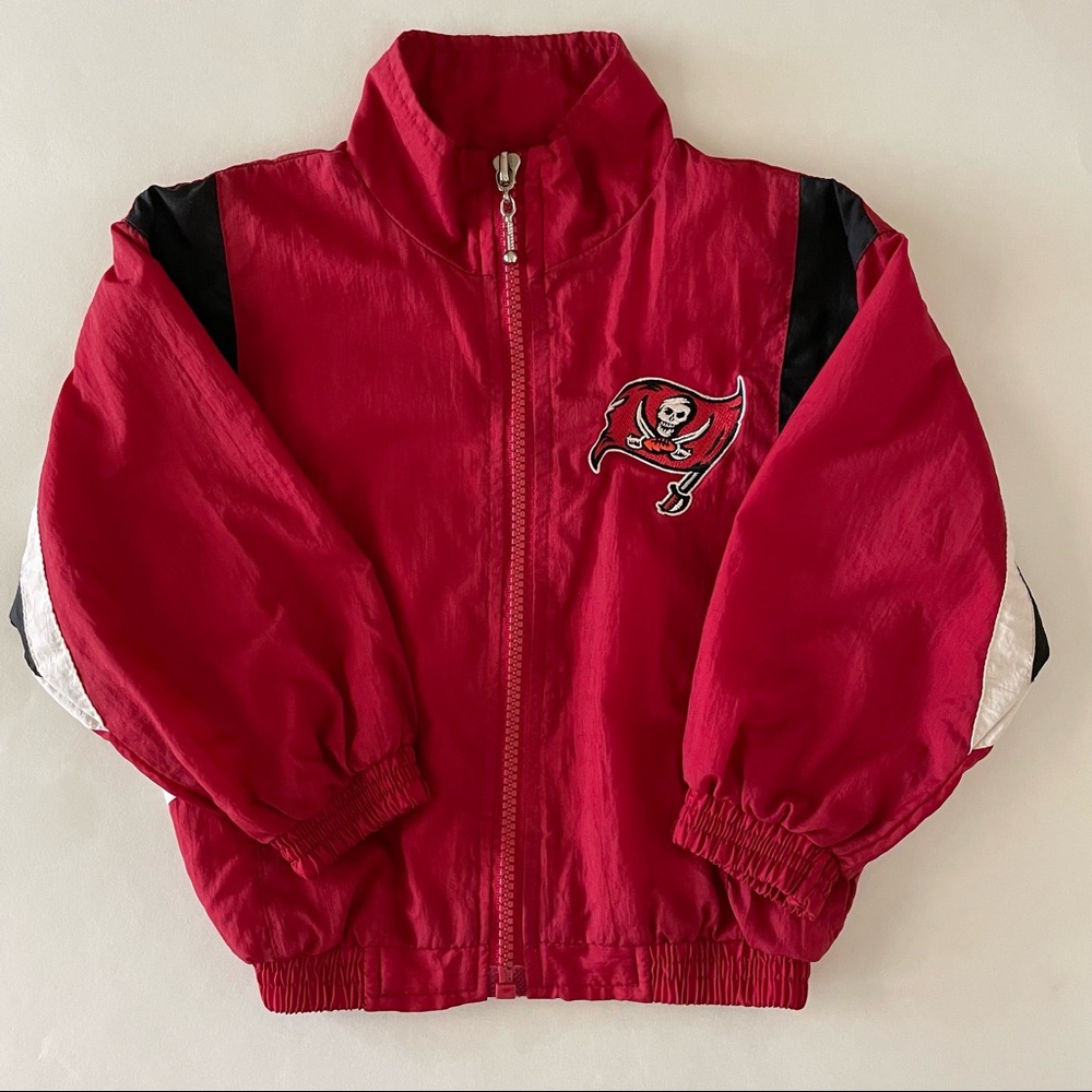 EUC Tampa Bay Buccaneers NFL embroidered logo toddler jacket